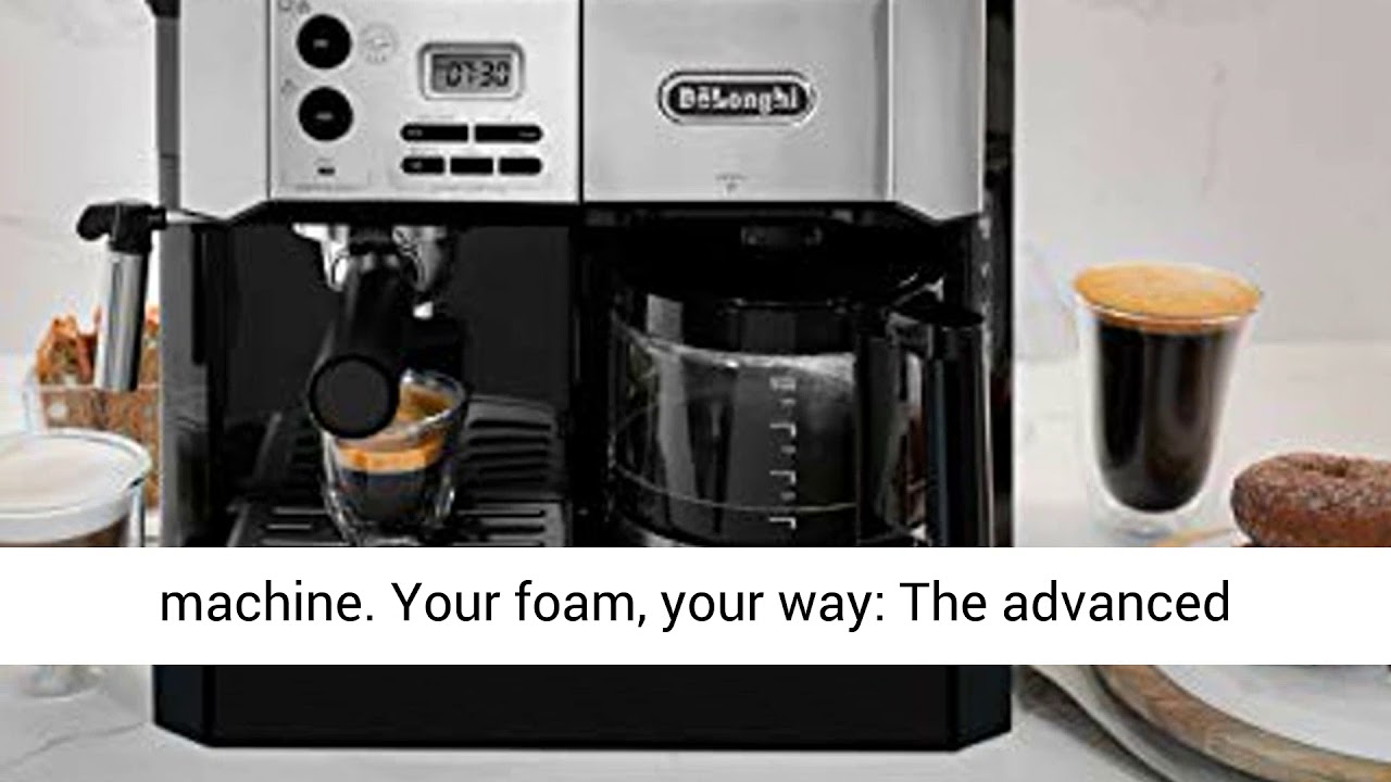 De'Longhi BCO430BM Combination Pump Espresso and 10c Drip Coffee