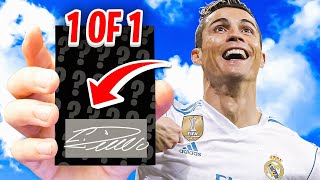 1 OF 1 RONALDO AUTOGRAPH! 😱 MY BEST PULL EVER?!
