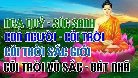 NGẠ QUỶ - SÚC SANH - CON NGƯỜI - CÕI TRỜI - CÕI TRỜI SẮC GIỚI - CÕI TRỜI VÔ . - HT THÍCH GIÁC KHANG