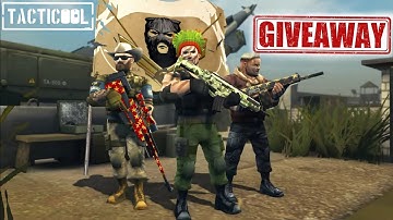 Tacticool: EPIC GAMES - MAXED OPERATORS (100/10) DMITRY / SYNDROME / OWEN GAMEPLAY + GOLD GIVEAWAY