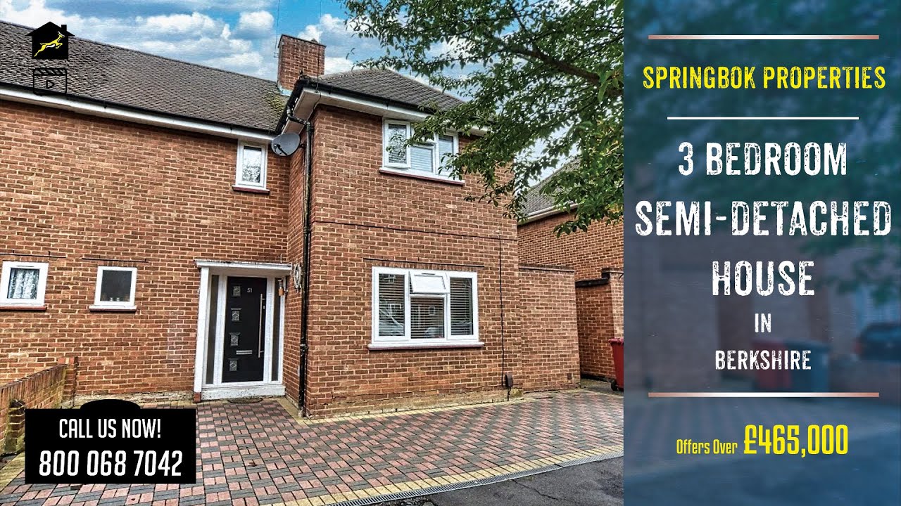 Property For Sale in Berkshire Hawthorne Crescent, Slough Springbok