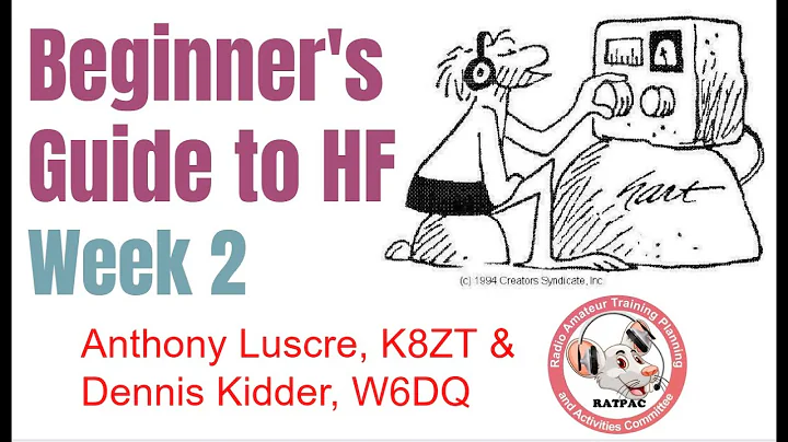 Beginner's Guide to HF Amateur Radio- Week 2- HF Radios & Antennas