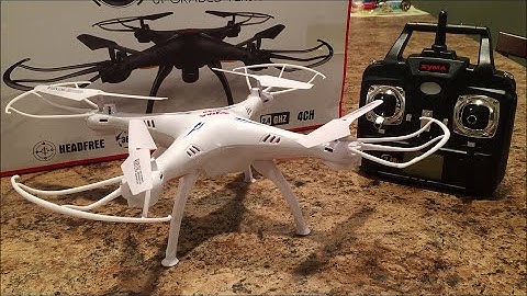 Syma X5sc Unboxing, flight, and camera test