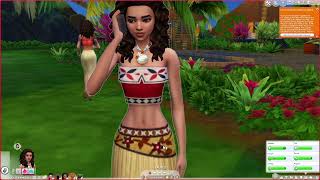 Sims 4 - Moana 