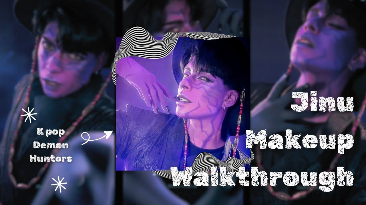 Kpop Demon Hunters - Jinu Makeup