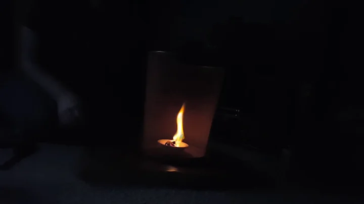 Awesome Fire Tornado in a Trash Can
