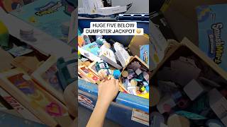The ENTIRE dumpster was full.. omg #dumpsterdiving #squishy #needoh #fivebelow #asmr