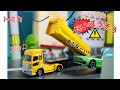 トミカ🌈はたらくくるま⭐荷台をあげたダンプカーがだいぼうそう😳💦一緒に助けてあげよう!!パトカー、工事車両、救急車、消防車などたくさん出てくるよ✨