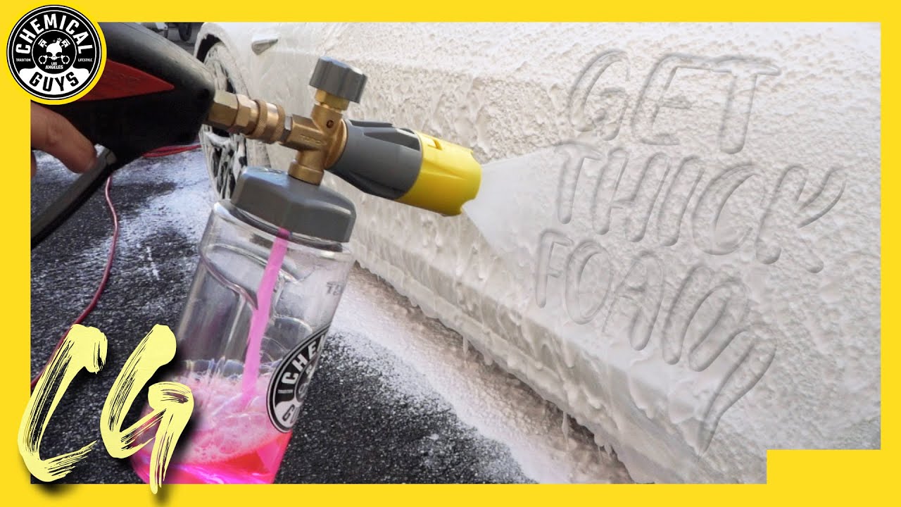 Three Different Ways To Foam Up Your Ride! Chemical Guys YouTube
