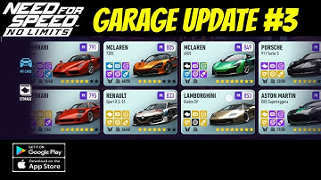 NFS: No Limits • Garage Update # 3