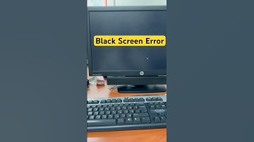 How to Fix black Screen issues on your PC | Fix black screen Error on your computer or laptop