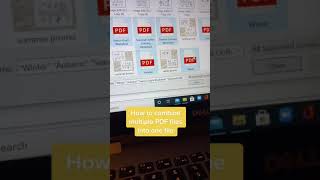 Combine PDF files in this easy step! For KDP self-publishing or creating digital files to sell.