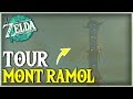 Dbloquer la tour du mont ramol dans zelda tears of the kingdom  tuto zelda totk