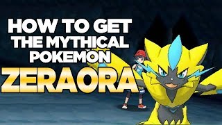 How To Get Mythical Pokemon Zeraora for Pokemon Ultra Sun and Moon