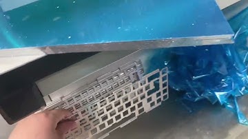 Custom 65% Cnc Machining Natural Anodized Aluminum  Keyboard Case Brass Weight Pom Positioning Plate