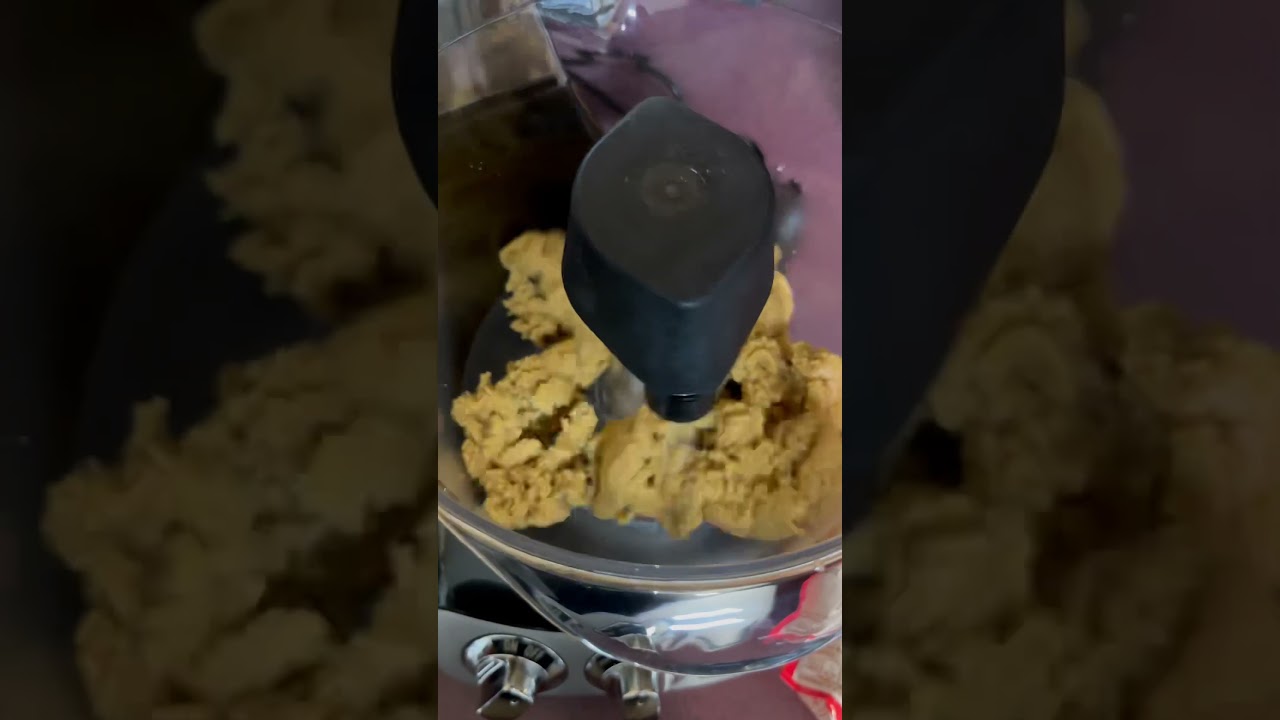 Peanut Butter Cookies Dough with the Ankarsrum Assistent Original Stand Mixer