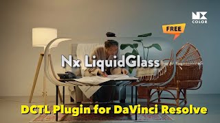 LiquidGlass DCTL Plugin for DaVinci Resolve | Free DCTL