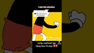 lmao this is such a funny cuphead animation lol #cuphead #mugman  #cupheadgame