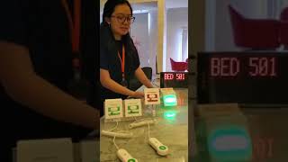 Wireless hospital nurse calling system