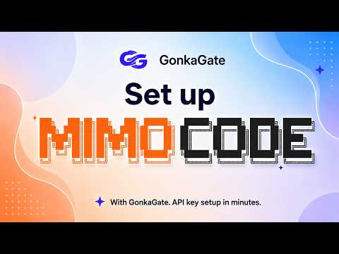 How to Setup Mimo Code with GonkaGate API
