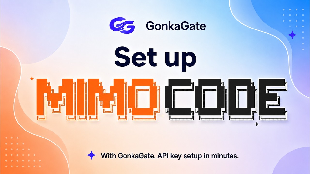 How to Setup Mimo Code with GonkaGate API - YouTube