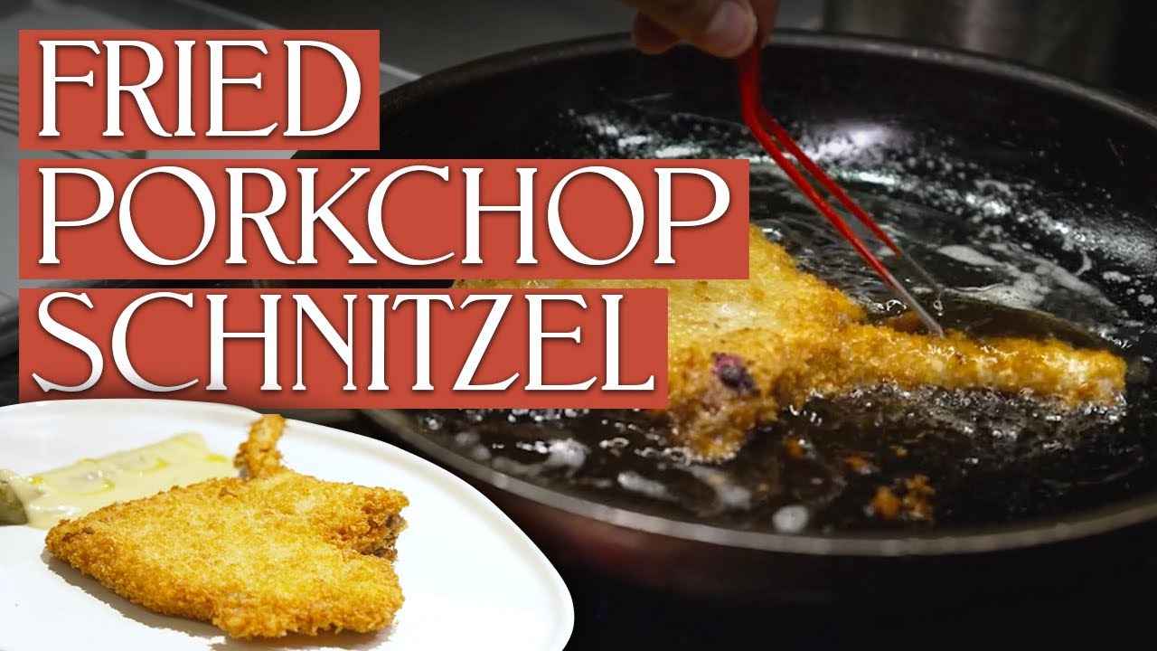 Decadent Iberico Fried Pork Chop Schnitzel From NYC&amp;#39;s Casa Dani - YouTube