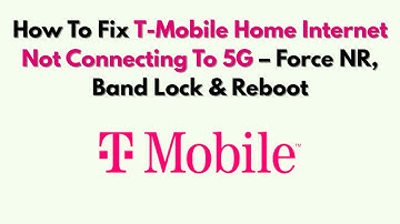Hoe u het probleem met T-Mobile Home Internet kunt oplossen dat geen verbinding maakt met 5G: For...