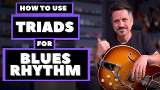 Video thumbnail of "Let's work on a Blues Rhythm Guitar Lesson Advanced style!"