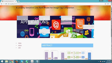 A Locality Sensitive Low-Rank Model for Image Tag Completion IEEE -2016