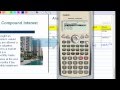 Compound Interest with CASIO Financial Calculator - YouTube