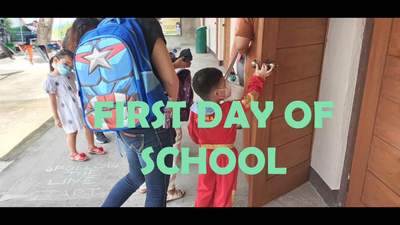 FIRST DAY OF SCHOOL | Kyle is now a student - YouTube