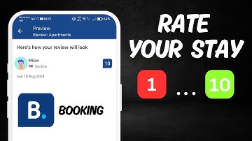 How to Rate Your Stay on Booking | Write a Review (2024)