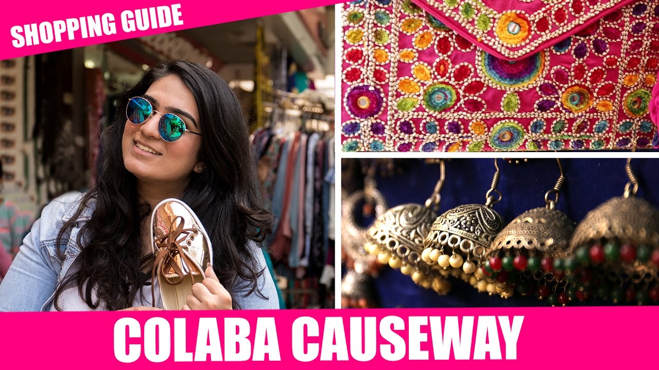 Colaba Causeway shopping guide 2017 Budget Shopping Colaba causeway