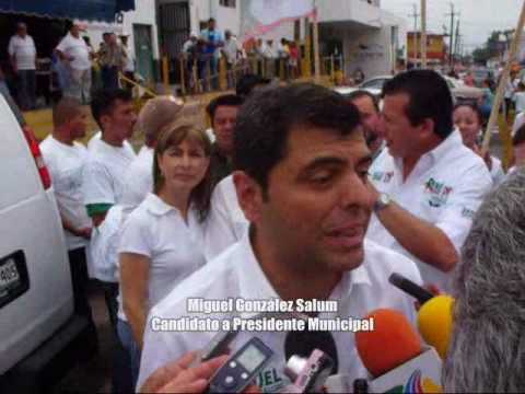 Recorre Miguel Gonzlez Salum el Mercado Argelles