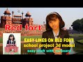Crafting a 3d red fort model expert guide with red fort information and history