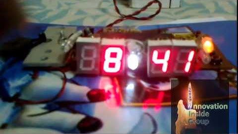 Digital Alarm clock using single controller chip