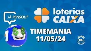 Resultado da Timemania - Concurso nº 2091 - 11/05/2024