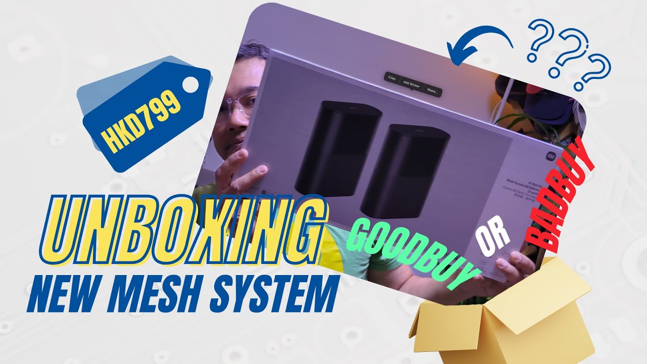 Unboxing the Xiaomi Mesh System BE3600 Pro (2-pack)