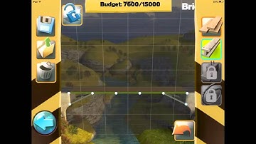 Bridge Constructor-Central Mainland-Bridge 6 Walkthrough