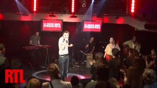 Video thumbnail of "Christophe Willem - Double je en live dans le Grand Studio RTL présenté par Eric Jean Jean - RTL"