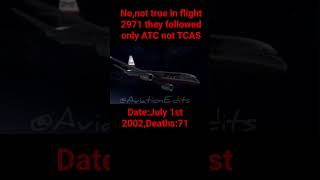 2002 mid air collision changed history..... #aviation #airplane #planecrash #avgeek