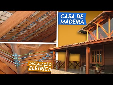 Vídeo: Como instalar fiação elétrica em uma casa de madeira