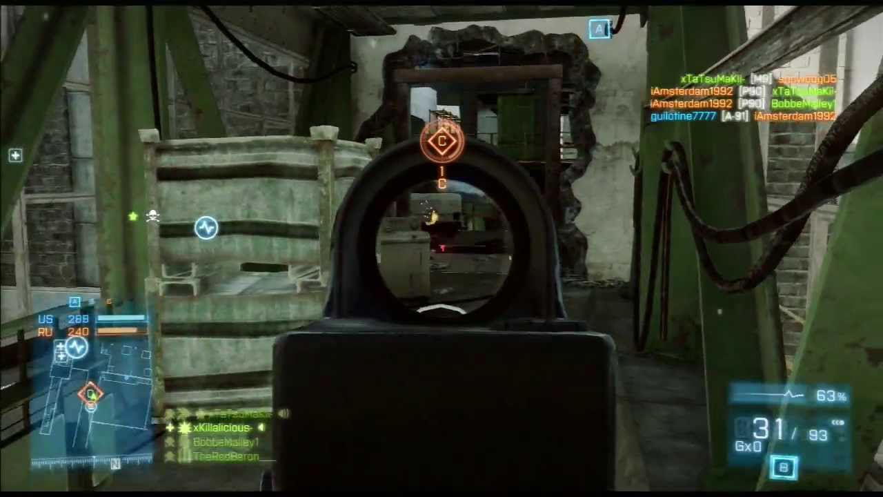Battlefield 3 | Conquest Domination - Scrapmetal (Close quarters)