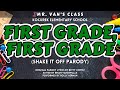 First grade a kindergarten graduation song shake it off parody