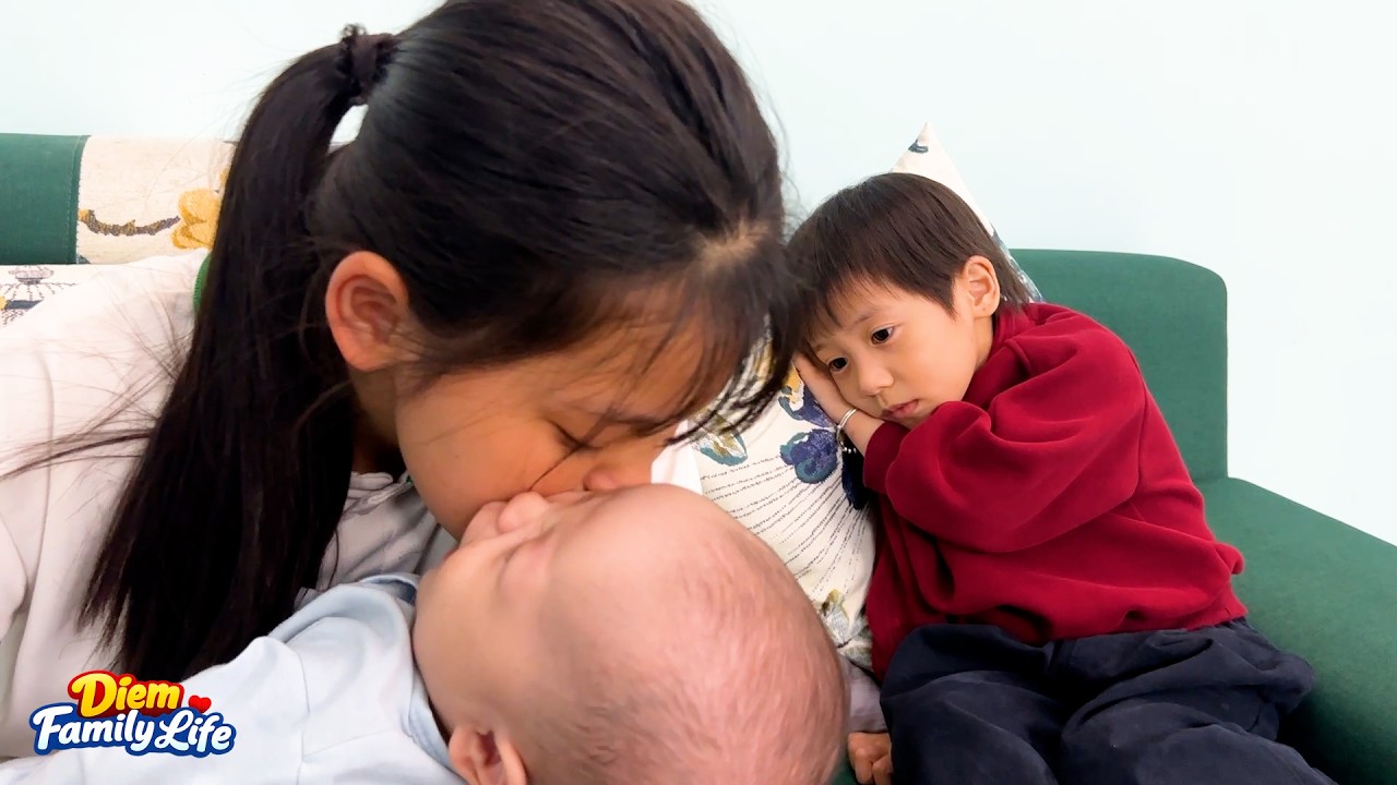 Diem was jealous when she saw that Quynh only cared about baby Kim