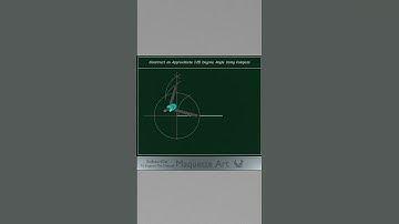 Construct an Approximate 125 Degree Angle Using Compass #shorts #geometry