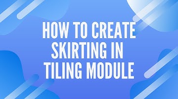 [Tiling FAQ] How to create skirting in tiling module? | AiHouse