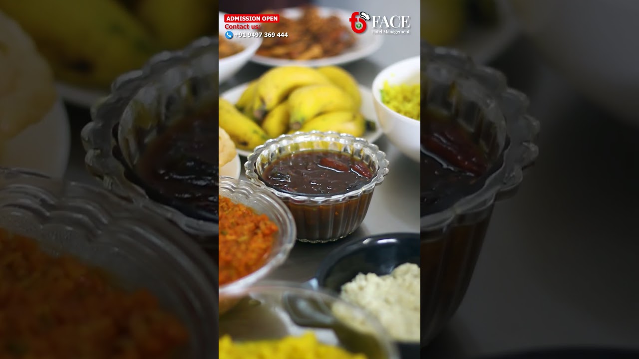 Onam Sadya Making & Serving | Kerala Tradition Meets Hospitality Training | FACE Institute 2025