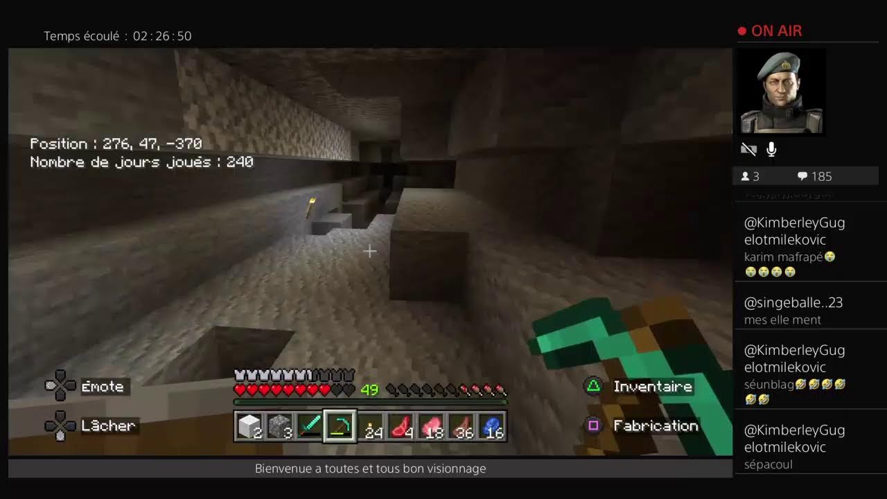 Minecraft :battle builds survie abos attention de bien respecter les regles!!!!