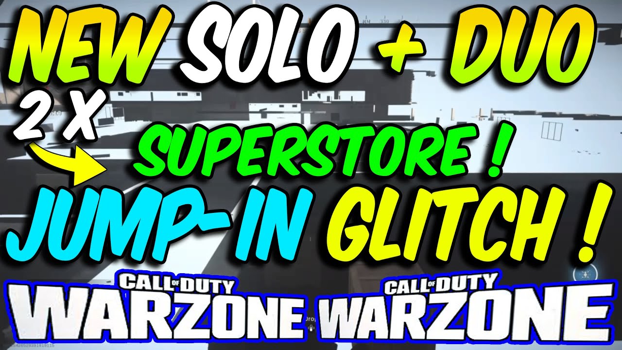 Modern Warfare Warzone *2 NEW* GLITCHES SOLO/DUO Jump- In/Up Glitches GOD MODE PS4 XB1 PC A.P. 1.19